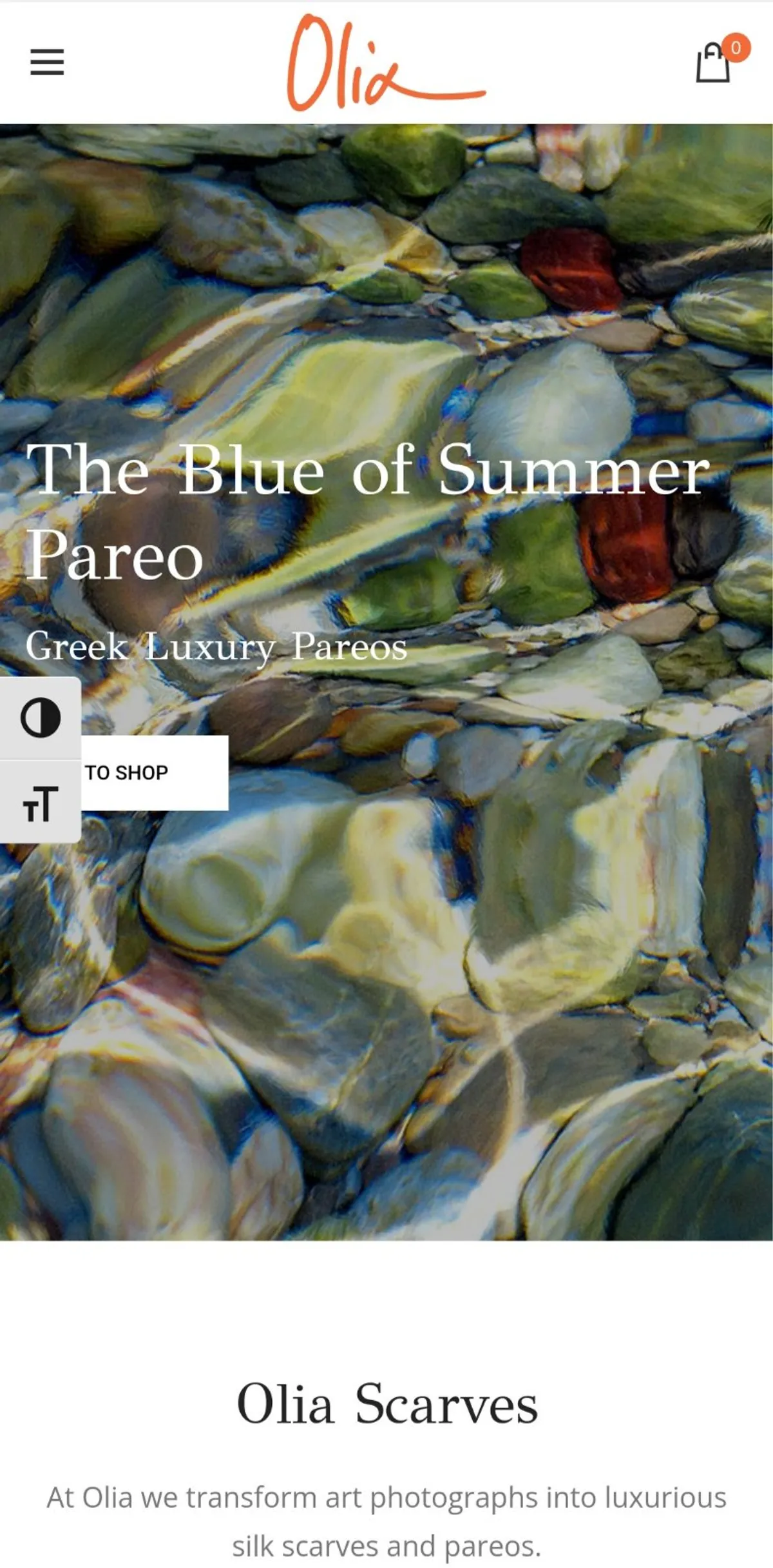 Olia Scarves — screenshot 1